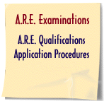 A.R.E. Examinations