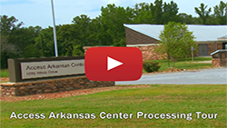 Access Arkansas Processing Center Tour