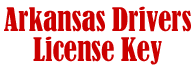 Arkansas Drivers License Key